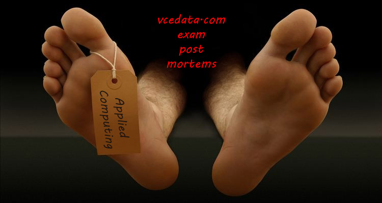 VCE IT Exam Post Mortem